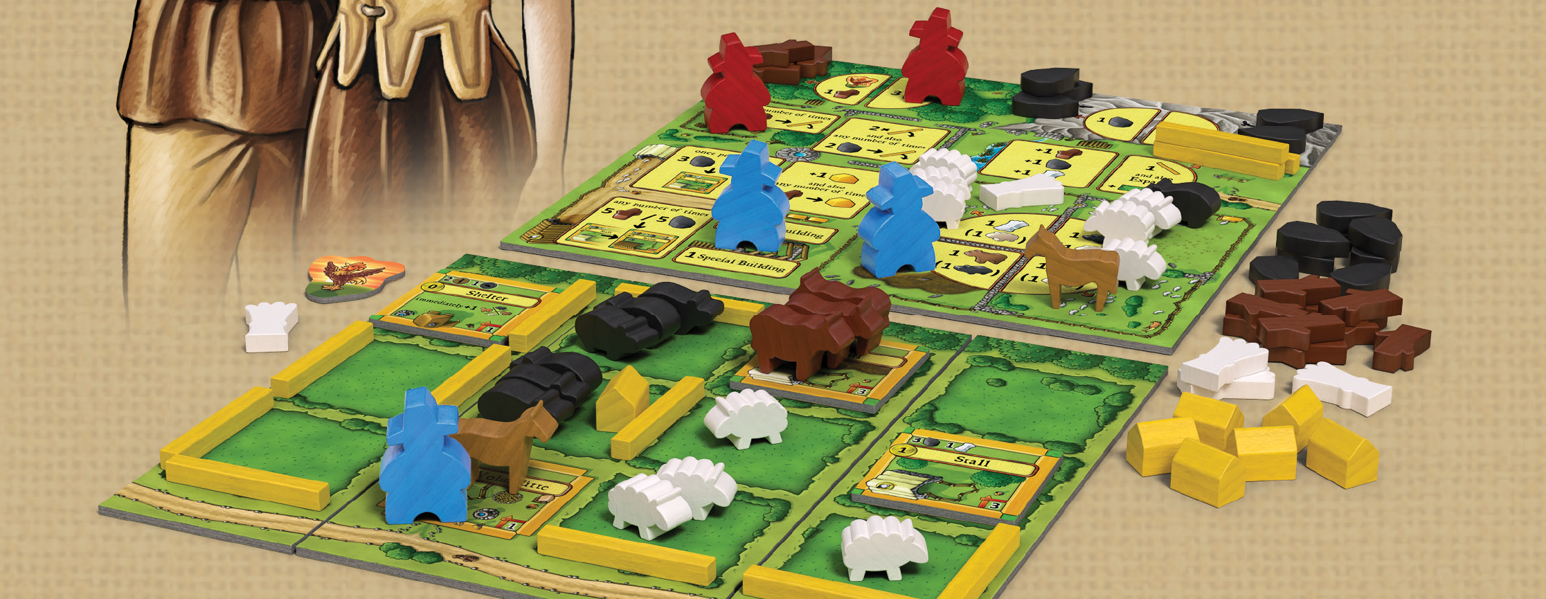 Acheter Agricola 2 joueurs : Big Box - Fun Forge - Jeux de société - Le  Passe Temps